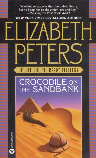 Crocodile on the Sandbank (Amelia Peabody) cover
