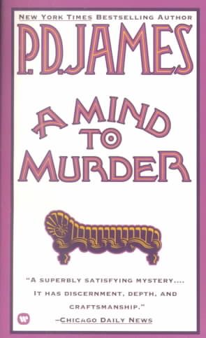 A Mind to Murder (Adam Dalgliesh Mystery Series #2) cover