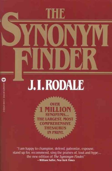 The Synonym Finder cover