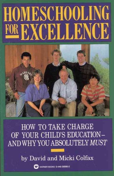 Homeschooling for Excellence cover