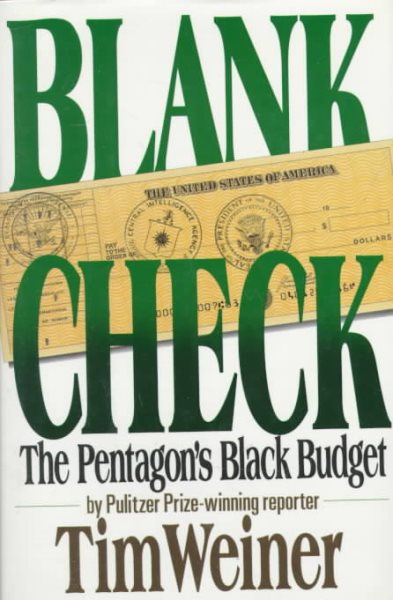 Blank Check: The Pentagon's Black Budget cover
