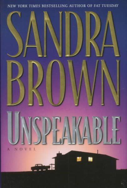 Unspeakable cover