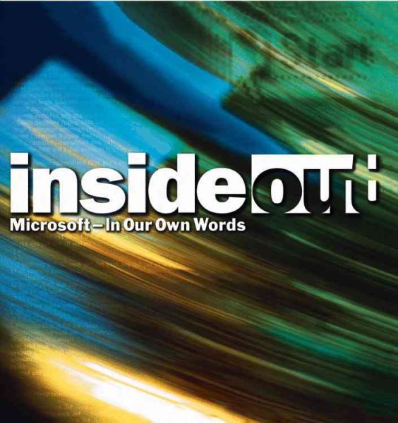 Inside Out: Microsoft-In Our Own Words cover