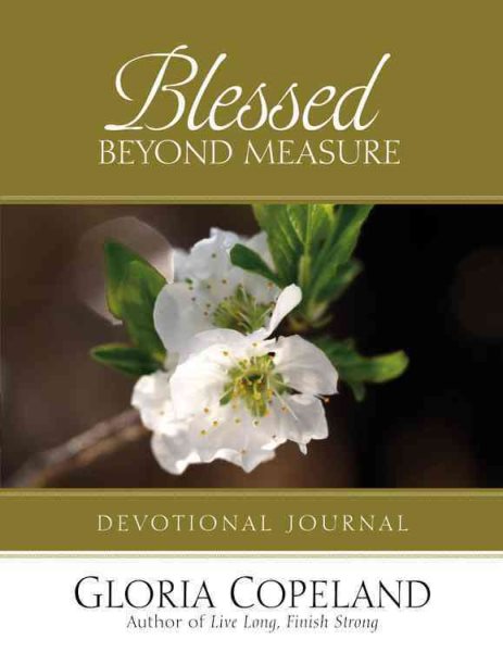 Blessed Beyond Measure Devotional Journal cover