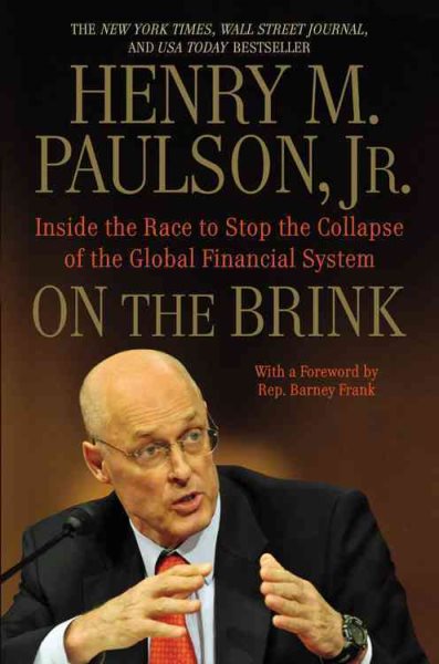 On the Brink: Inside the Race to Stop the Collapse of the Global Financial System cover