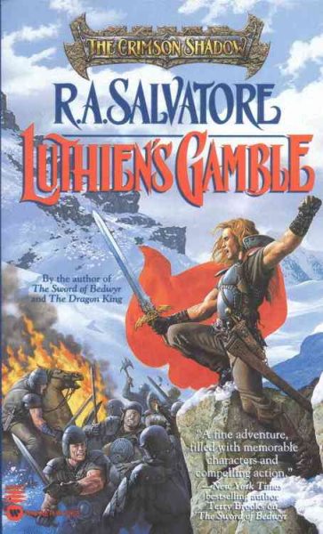 Luthiens Gamble (The Crimson Shadow) cover