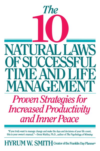 10 Natural Laws of Successful Time and Life Management cover