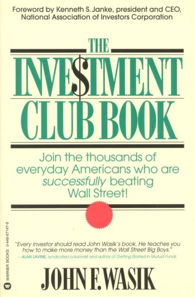 The Investment Club Book cover