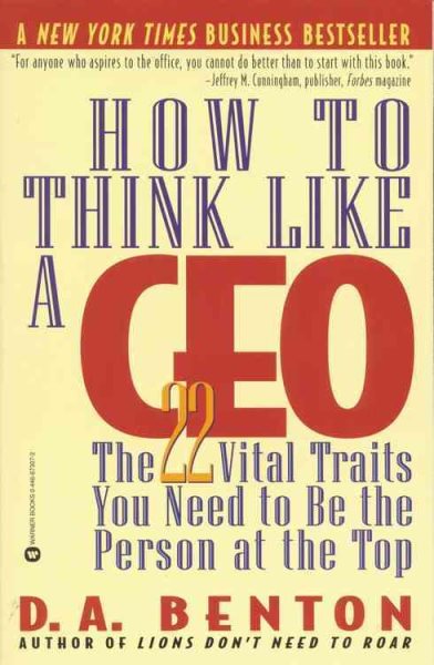How to Think Like a CEO cover
