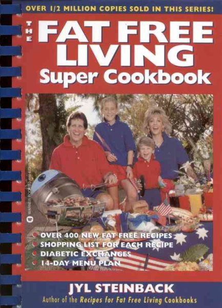 The Fat Free Living Super Cookbook cover