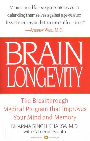 Brain Longevity: The Breakthrough Medical Program that Improves Your Mind and Memory cover