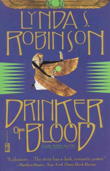 Drinker of Blood (Lord Meren Mysteries (Paperback)) cover