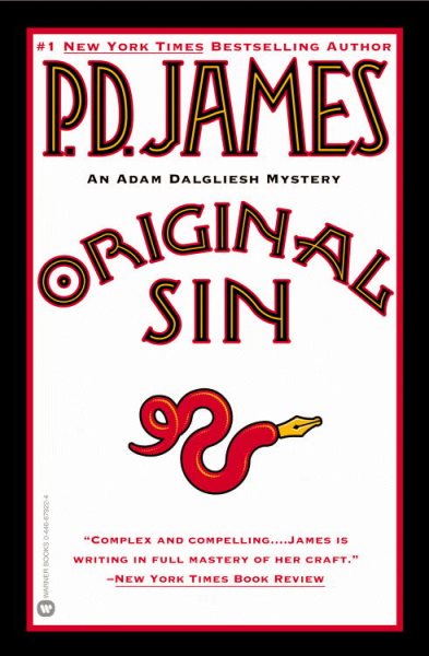 Original Sin (Adam Dalgliesh Mystery Series #9) cover
