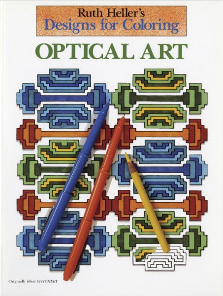 Designs for Coloring: Optical Art cover