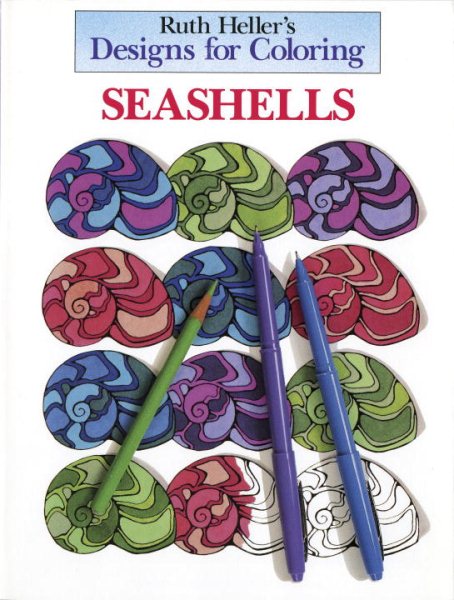 Designs for Coloring: Seashells cover