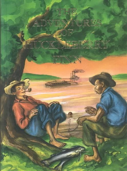 The Adventures of Huckleberry Finn (Illustrated Junior Library) cover