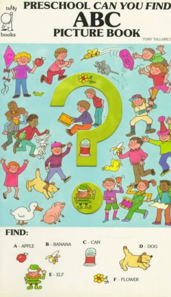 ABC Picture Book (Preschool Can Your Find)