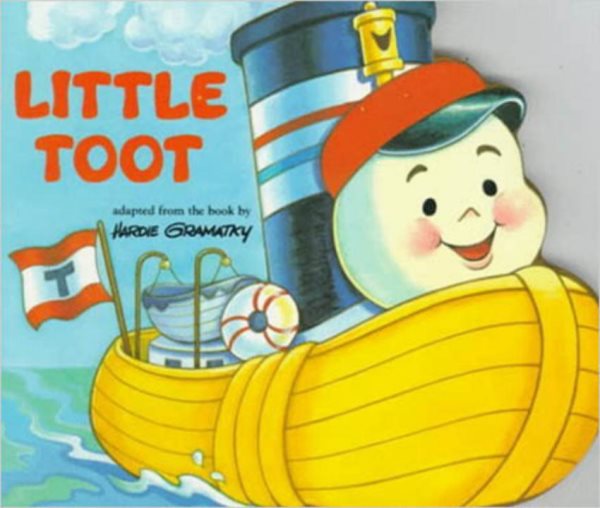 Little toot board book cover