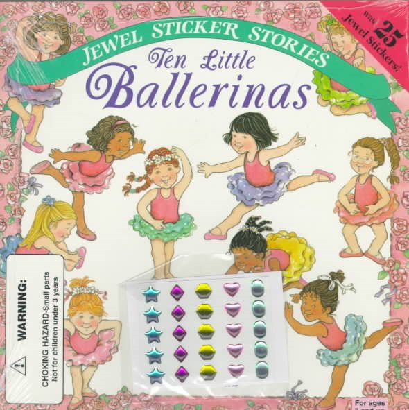 Ten Little Ballerinas (Jewel Sticker Stories) cover