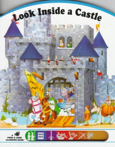 Look inside a Castle (Poke and Look) cover