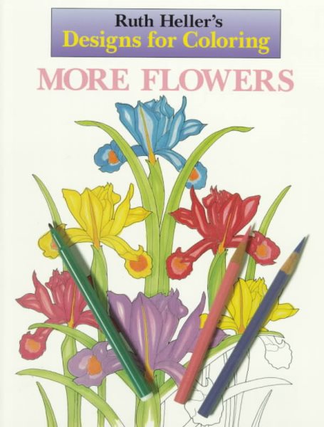 Designs for Coloring: More Flowers cover