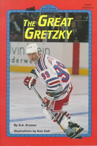 The Great Gretzky (All Aboard Reading) cover