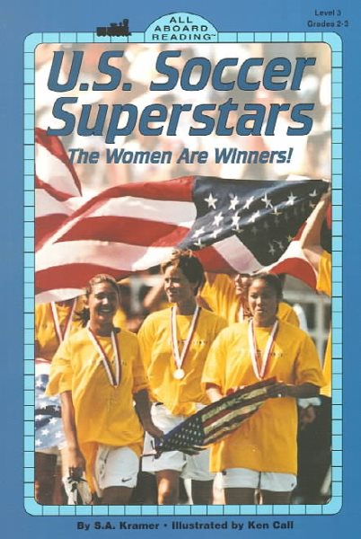 U.S. Soccer Superstars: The Women Are Winners! (All Aboard Reading) cover