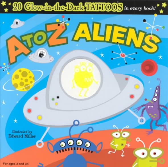 A to Z Aliens (Glow-In-The-Dark Tattoos) cover