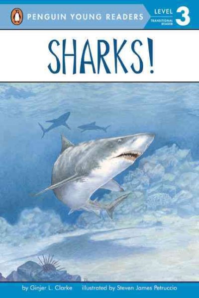 Sharks! (All Aboard Reading) cover