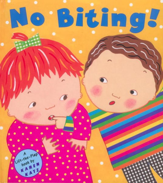 No Biting! (Lift-The-Flap Book) cover