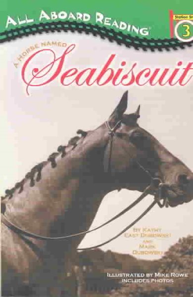 A Horse Named Seabiscuit (All Aboard Reading) cover