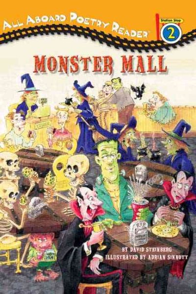The Monster Mall and Other Spooky Poems (All Aboard Poetry Reader) cover