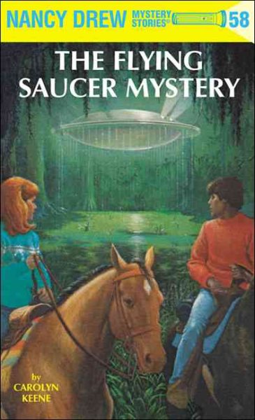Nancy Drew 58: The Flying Saucer Mystery cover