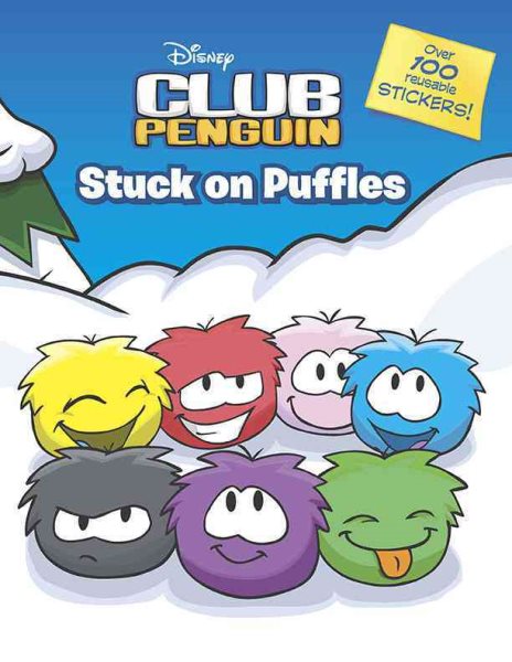 Stuck on Puffles: A Sticker Scrapbook (Disney Club Penguin) cover
