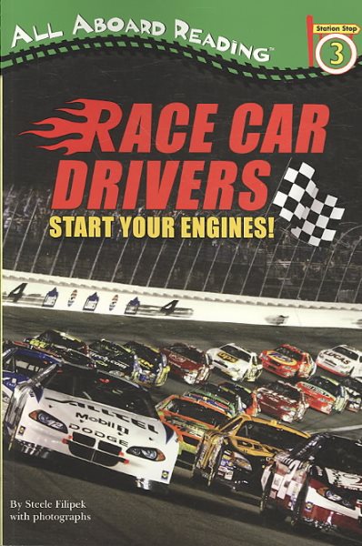 Race Car Drivers: Start Your Engines! (All Aboard Reading) cover