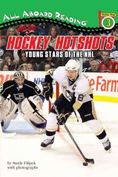 Hockey Hotshots: Young Stars of the NHL (All Aboard Reading)