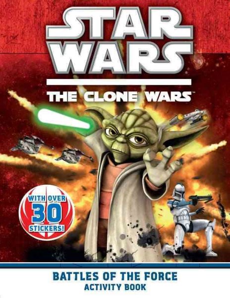 Battles of the Force: Activity Book (Star Wars: The Clone Wars) cover