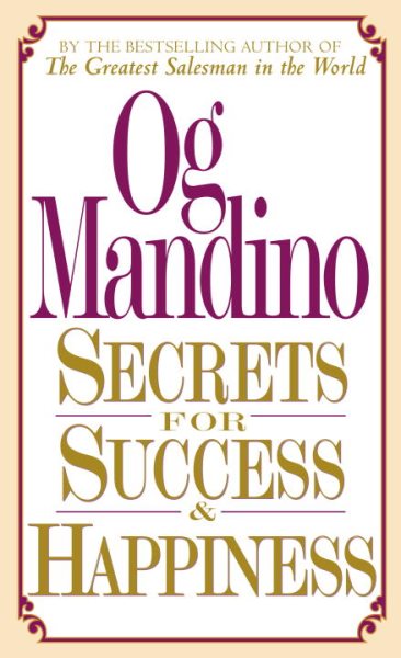 Secrets for Success and Happiness cover