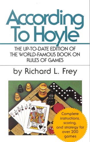According to Hoyle: The Up-to-Date Edition of the World-Famous Book on Rules of Games cover
