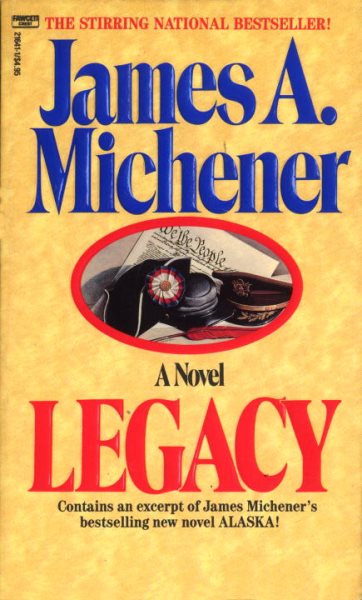 Legacy: A Novel cover