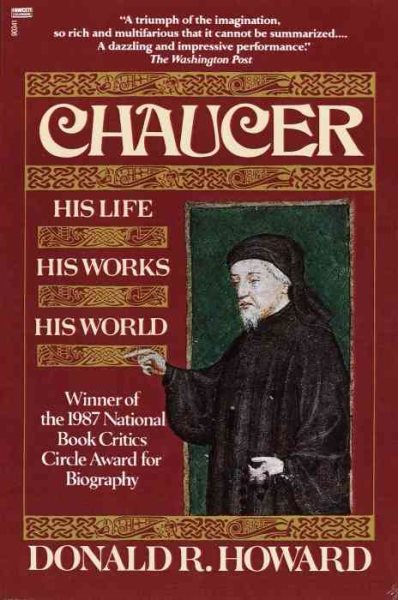 Chaucer: His Life, His Works, His World cover