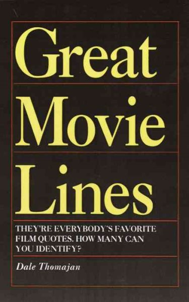 Great Movie Lines cover