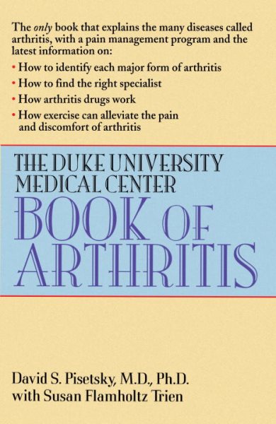 The Duke Medical Center Book of Arthritis cover