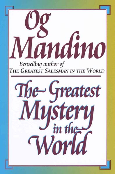 Greatest Mystery in the World cover