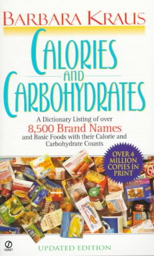 Calories and Carbohydrates: New Revised Edition cover