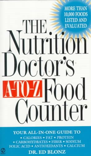 The Nutrition Doctor's A-to-Z Food Counter cover