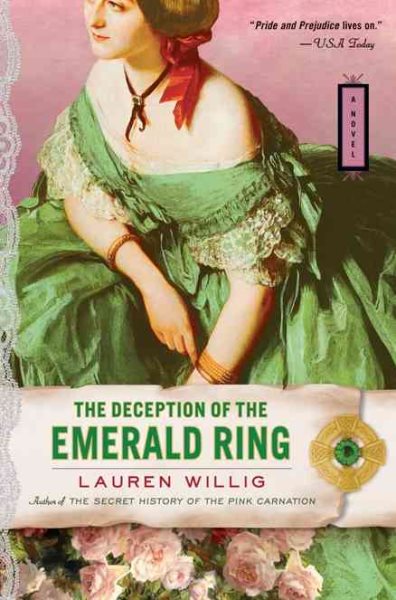 The Deception of the Emerald Ring (Pink Carnation) cover