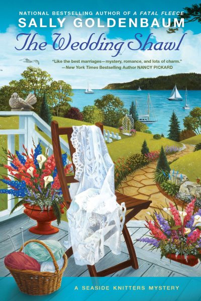 The Wedding Shawl: A Seaside Knitters Mystery cover