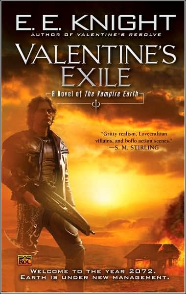 Valentine's Exile (Vampire Earth, Book 5) cover