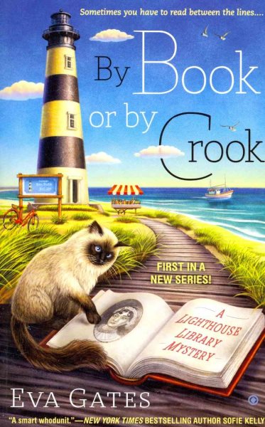 By Book or By Crook (A Lighthouse Library Mystery) cover